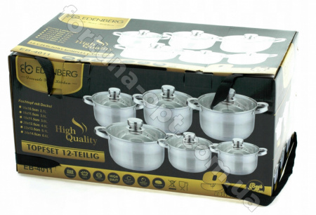 Набор предметов посуды Edenberg EB - 4011 ✅ картинка - Интернет-магазин ✅ Fortuna-opt.com.ua. ✅ Набор предметов посуды Edenberg EB - 4011➜ Опт и розница ✅ актуальная цена -Интернет магазин ✅ Фортуна ✅