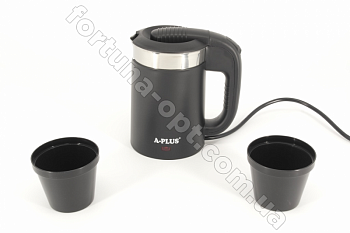 Чайник электрический A-Plus - 1519 0,5 л ➜ Оптом и в розницу ✅ актуальная цена - Интернет магазин ✅ Фортуна ✅