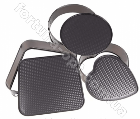 Набор разъемных форм для выпечки Frico FRU-157 ✅ базовая цена 182.70 грн. ✔ Опт ✔ Скидки ✔ Заходите! - Интернет-магазин ✅ Фортуна-опт ✅