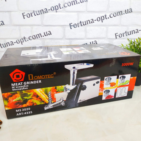Мясорубка Domotec MS - 2020 BS - 2600 Вт с соковыжималкой ✅ базовая цена $67.35 ✔ Опт ✔ Скидки ✔ Заходите! - Интернет-магазин ✅ Фортуна-опт ✅