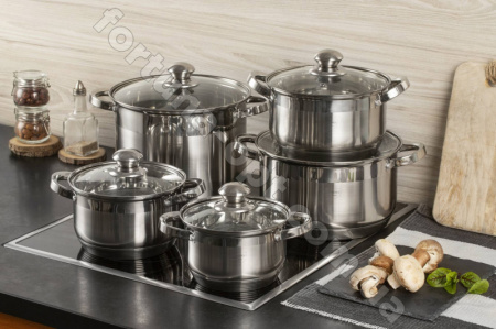 Набор нержавеющей посуды Edenberg EB - 4019 ✅ картинка - Интернет-магазин ✅ Fortuna-opt.com.ua. ✅ Набор нержавеющей посуды Edenberg EB - 4019➜ Опт и розница ✅ актуальная цена -Интернет магазин ✅ Фортуна ✅