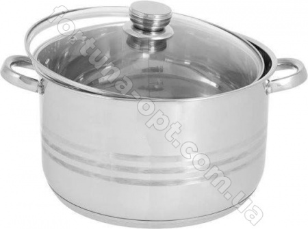 Кастрюля качественная с толстым дном A-Plus - 2169 - 6.5 л ✅ базовая цена $13.69 ✔ Опт ✔ Скидки ✔ Заходите! - Интернет-магазин ✅ Фортуна-опт ✅