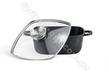 Кастрюля-жаровня с крышкой Edenberg EB - 8115 - 6,5 л - 28 см ✅ базовая цена $28.87 ✔ Опт ✔ Скидки ✔ Заходите! - Интернет-магазин ✅ Фортуна-опт ✅