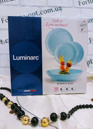 Сервиз столовый  DIWALI Blue 18пр. 5869/2962  ✅ базовая цена 1&nbsp;256.52 грн. ✔ Опт ✔ Скидки ✔ Заходите! - Интернет-магазин ✅ Фортуна-опт ✅