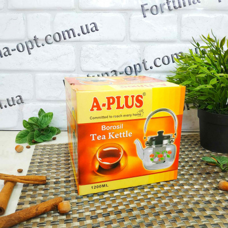 Заварочный чайник 1.2 л A-Plus - 1045 ✅ базовая цена $5.27 ✔ Опт ✔ Скидки ✔ Заходите! - Интернет-магазин ✅ Фортуна-опт ✅