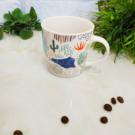 Чашка 360 мл "Enjoy" 00687 ✅ базовая цена $1.61 ✔ Опт ✔ Скидки ✔ Заходите! - Интернет-магазин ✅ Фортуна-опт ✅