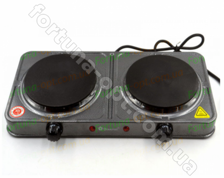 Электроплита Domotec - 5822 (2000 Вт) ✅ картинка - Интернет-магазин ✅ Fortuna-opt.com.ua. ✅ Электроплита Domotec - 5822 (2000 Вт) ✅ базовая цена $21.70 ✔ Опт ✔ Скидки ✔ Заходите! - Интернет-магазин ✅ Фортуна-опт ✅