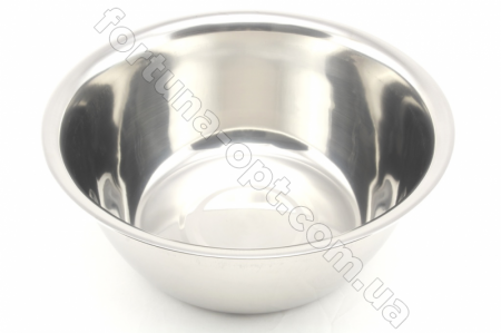 Миска из нержавеющей стали 26 см A-Plus - 2076✅картинка - Интернет-магазин ✅ Fortuna-opt.com.ua. ✅ Миска из нержавеющей стали 26 см A-Plus - 2076✅базовая цена$1.85✔Опт✔Скидки✔Заходите! - Интернет-магазин ✅Фортуна-опт ✅