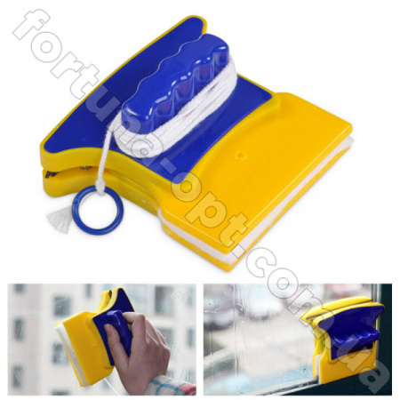 Магнит для мытья окон TV 000166 ✅ картинка - Интернет-магазин ✅ Fortuna-opt.com.ua. ✅ Магнит для мытья окон TV 000166 ✅ базовая цена $2.98 ✔ Опт ✔ Скидки ✔ Заходите! - Интернет-магазин ✅ Фортуна-опт ✅