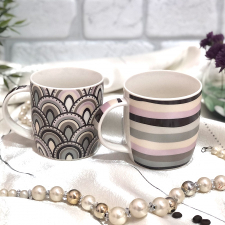 Чашка керамическая 360 мл Перламутр SNT - 2183 ✅ базовая цена 35.60 грн. ✔ Опт ✔ Скидки ✔ Заходите! - Интернет-магазин ✅ Фортуна-опт ✅