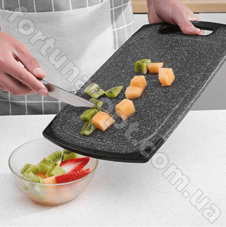 Доска пластиковая 40.5x24.3x0.9 см. 811 (черная) ✅ базовая цена $5.33 ✔ Опт ✔ Скидки ✔ Заходите! - Интернет-магазин ✅ Фортуна-опт ✅