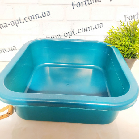 Таз 16л квадратный 2 сорт (З) 0016 ✅ базовая цена 74 грн. ✔ Опт ✔ Скидки ✔ Заходите! - Интернет-магазин ✅ Фортуна-опт ✅