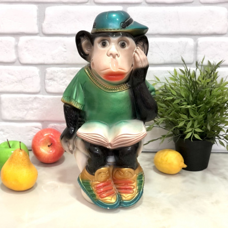 Копилка Обезьяна на унитазе 40 см - 6478 ✅ базовая цена 111.30 грн. ✔ Опт ✔ Скидки ✔ Заходите! - Интернет-магазин ✅ Фортуна-опт ✅