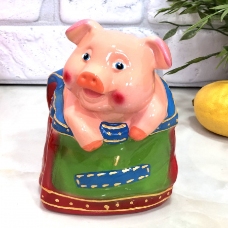 Копилка (свинка в рюкзаке) 2935 ✅ базовая цена 62.16 грн. ✔ Опт ✔ Скидки ✔ Заходите! - Интернет-магазин ✅ Фортуна-опт ✅