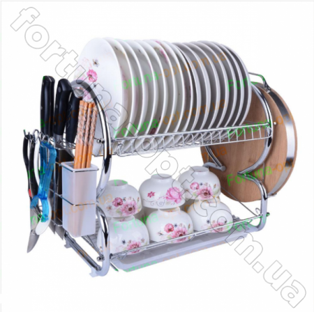 Сушилка из нержавеющей стали 2112 Edenberg ЕВ - 2112 (2 яруса) ✅ картинка - Интернет-магазин ✅ Fortuna-opt.com.ua. ✅ Сушилка из нержавеющей стали 2112 Edenberg ЕВ - 2112 (2 яруса) ✅ базовая цена$15.89 ✔ Опт ✔ Скидки ✔ Заходите! - Интернет-магазин ✅ Фортуна-опт ✅