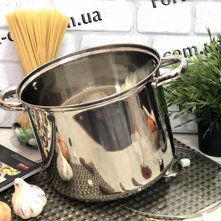 Кастрюля из нержавеющей стали A-Plus - 1393 - 15.5 л ✅ базовая цена $26.36 ✔ Опт ✔ Скидки ✔ Заходите! - Интернет-магазин ✅ Фортуна-опт ✅