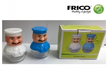 Набор для специй Поваренок 2 шт. 60 мл Frico FRU - 422 ✅ базовая цена $0.94 ✔ Опт ✔ Скидки ✔ Заходите! - Интернет-магазин ✅ Фортуна-опт ✅