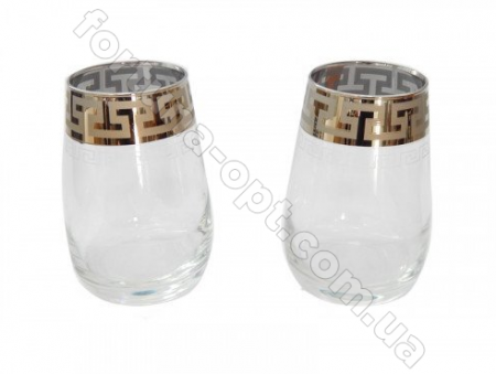 Набор стаканов Греческий узор 350 мл 6 шт 03-2069 ✅ базовая цена 201.77 грн. ✔ Опт ✔ Скидки ✔ Заходите! - Интернет-магазин ✅ Фортуна-опт ✅