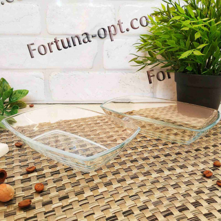 Салатник "Токио" 2 шт/набор 12*18*2,6 см 54942 ✅ базовая цена 44.40 грн. ✔ Опт ✔ Скидки ✔ Заходите! - Интернет-магазин ✅ Фортуна-опт ✅