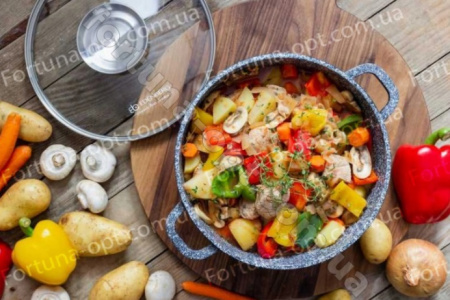 Казан - кастрюля с мраморным покрытием Edenberg EB - 3977 - 3.3 л / 22 см ✅ картинка - Интернет-магазин ✅ Fortuna-opt.com.ua. ✅ Казан - кастрюля с мраморным покрытием Edenberg EB - 3977 - 3.3 л / 22 см ✅ базовая цена $24.41 ✔ Опт ✔ Скидки ✔ Заходите! - Интернет-магазин ✅ Фортуна-опт ✅