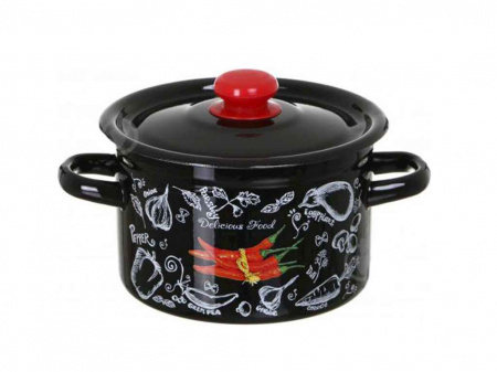 Кастрюля эмалированная 2,0л 1610/4 Спайси ✅ базовая цена 169.99 грн. ✔ Опт ✔ Скидки ✔ Заходите! - Интернет-магазин ✅ Фортуна-опт ✅