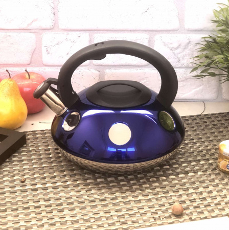 Чайник из нержавеющей стали 2,6 л A-Plus - 1374 ✅ базовая цена $11.32 ✔ Опт ✔ Скидки ✔ Заходите! - Интернет-магазин ✅ Фортуна-опт ✅