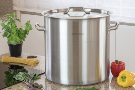 Кастрюля 20 л нержавеющая Edenberg EB- 3773 ✅ базовая цена $47.67 ✔ Опт ✔ Скидки ✔ Заходите! - Интернет-магазин ✅ Фортуна-опт ✅