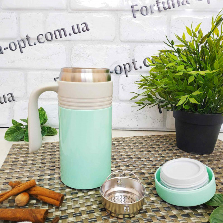 Термокружка 380 мл "Haers" Stenson 3941 ➜ фото ➜ розн цена $6.24 - Интернет-магазин ✅ Fortuna-opt.com.ua. ✅