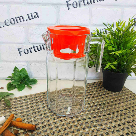 Кувшин "Кошем" 1,5л с крышкой 43414 ✅ базовая цена 210.92 грн. ✔ Опт ✔ Скидки ✔ Заходите! - Интернет-магазин ✅ Фортуна-опт ✅