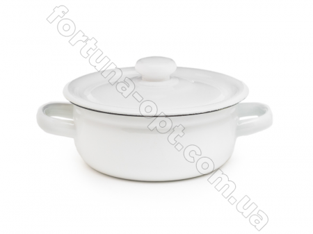 Кастрюля эмалированная 1,0 л 1607/1 ✅ базовая цена 94.48 грн. ✔ Опт ✔ Скидки ✔ Заходите! - Интернет-магазин ✅ Фортуна-опт ✅