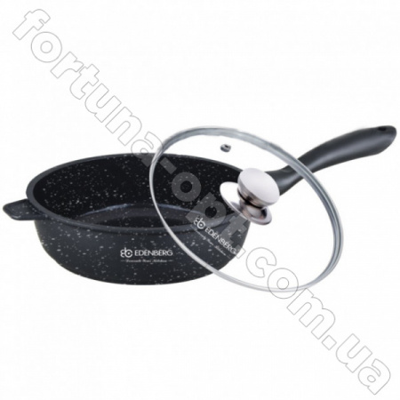 Сковорода глубокая Edenberg EB - 3321 - 2.3л/24см  ✅ картинка - Интернет-магазин ✅ Fortuna-opt.com.ua. ✅ Сковорода глубокая Edenberg EB - 3321 - 2.3л/24см  ✅ базовая цена $18.60 ✔ Опт ✔ Скидки ✔ Заходите! - Интернет-магазин ✅ Фортуна-опт ✅