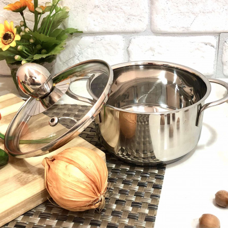 Кастрюля маленькая нержавейка 0,7л А-Плюс -2180 ✅ базовая цена $7 ✔ Опт ✔ Скидки ✔ Заходите! - Интернет-магазин ✅ Фортуна-опт ✅