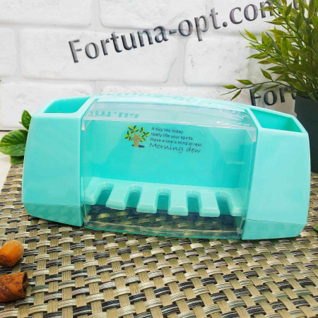 Диспенсер для зубных щеток TV 000188 ✅ базовая цена $3.73 ✔ Опт ✔ Скидки ✔ Заходите! - Интернет-магазин ✅ Фортуна-опт ✅