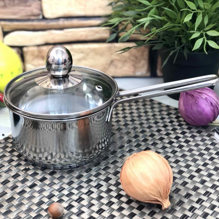 Ковш нержавейка 0,79 л с крышкой 2179 ✅ картинка - Интернет-магазин ✅ Fortuna-opt.com.ua. ✅ Ковш нержавейка 0,79 л с крышкой 2179 ✅ базовая цена $6.81 ✔ Опт ✔ Скидки ✔ Заходите! - Интернет-магазин ✅ Фортуна-опт ✅