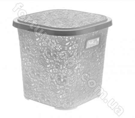 Корзина ажурная с крышкой пластик 15 л 0747 ✅ картинка - Интернет-магазин ✅ Fortuna-opt.com.ua. ✅ Корзина ажурная с крышкой пластик 15 л 0747 ✅ базовая цена 95.90 грн. ✔ Опт ✔ Скидки ✔ Заходите! - Интернет-магазин ✅ Фортуна-опт ✅