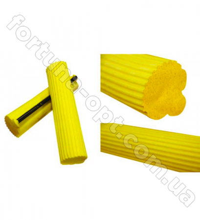 Запаска на швабру мягкая 27 см  - 0054 ✅ базовая цена 72.09 грн. ✔ Опт ✔ Скидки ✔ Заходите! - Интернет-магазин ✅ Фортуна-опт ✅