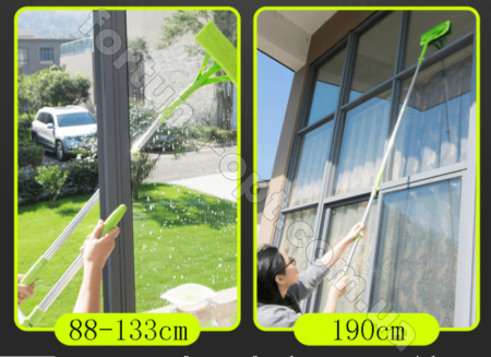 Швабра для окон с телелескопической ручкой TV 000191 ✅ базовая цена $14.88 ✔ Опт ✔ Скидки ✔ Заходите! - Интернет-магазин ✅ Фортуна-опт ✅