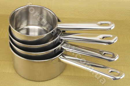 Набор ковшиков с ручкой 4 шт. A-Plus - 0528 ✅ базовая цена $6.87 ✔ Опт ✔ Скидки ✔ Заходите! - Интернет-магазин ✅ Фортуна-опт ✅